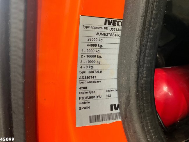 Iveco  Trakker AD380T41 6x4 Palfinger 15 Tonmeter laadkraan Just 159.492 Km! (19)