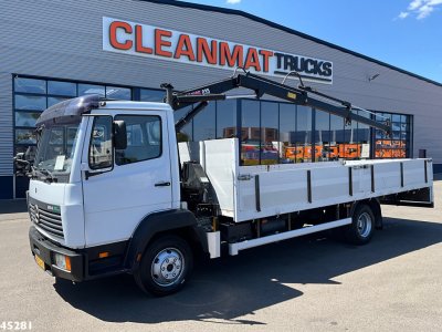 Mercedes-Benz 814 Manual Full steel Hiab 4 Tonmeter laadkraan