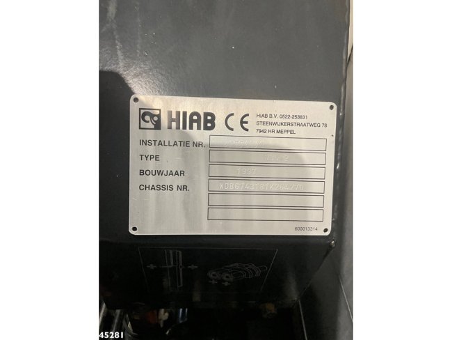 Mercedes-Benz  814 Manual Full steel Hiab 4 Tonmeter laadkraan (21)