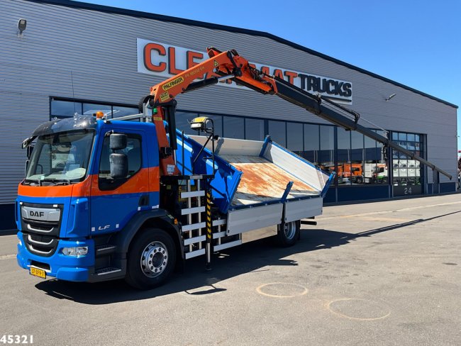 DAF  FA LF 230 Euro 6 Palfinger 18 Tonmeter laadkraan Just 6.783 km! (1)