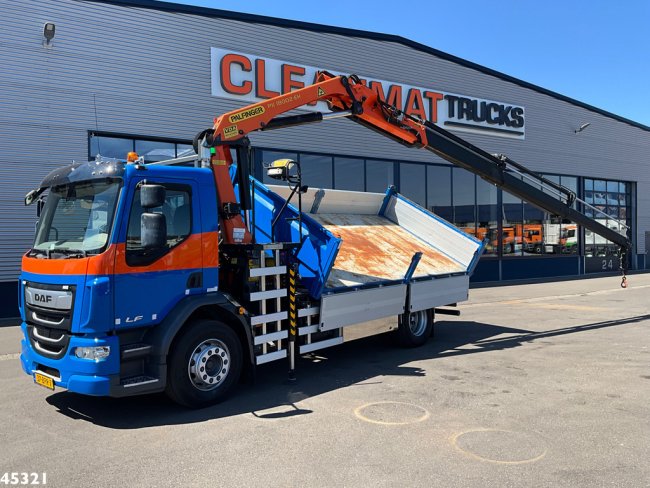 DAF  FA LF 230 Euro 6 Palfinger 18 Tonmeter laadkraan Just 6.783 km! (2)