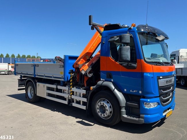 DAF  FA LF 230 Euro 6 Palfinger 18 Tonmeter laadkraan Just 6.783 km! (8)