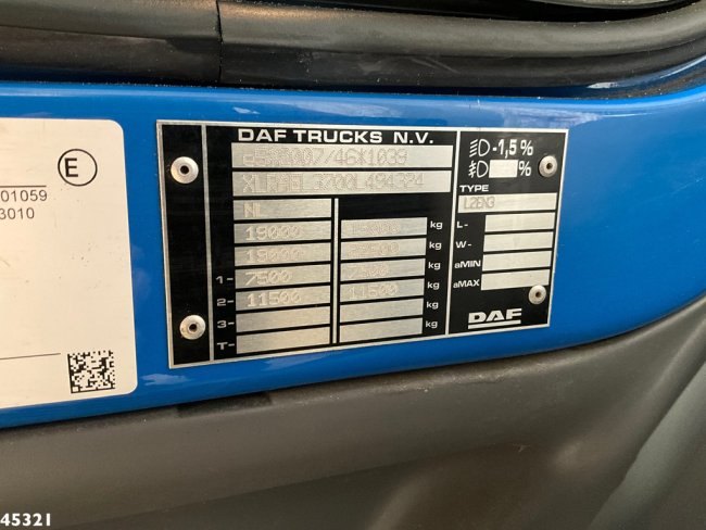 DAF  FA LF 230 Euro 6 Palfinger 18 Tonmeter laadkraan Just 6.783 km! (36)