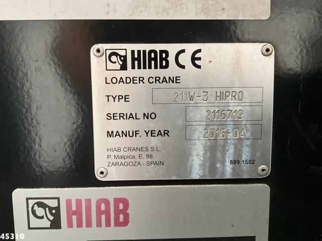 Ginaf  C 3128 NF Euro 6 Hiab 21 Tonmeter laadkraan Just 109.083 Km! (22)