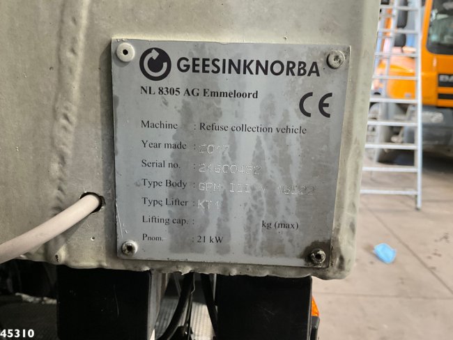 Ginaf  C 3128 NF Euro 6 Hiab 21 Tonmeter laadkraan Just 109.083 Km! (24)