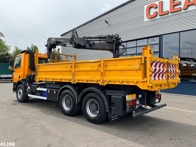 DAF  FAT 75 CF 340 6x4 Manual Full steel Hiab 16 Tonmeter laadkraan (7)