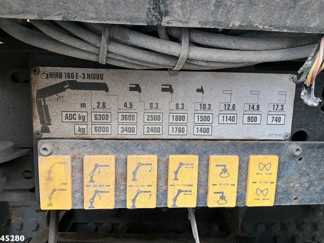 DAF  FAT 75 CF 340 6x4 Manual Full steel Hiab 16 Tonmeter laadkraan (26)