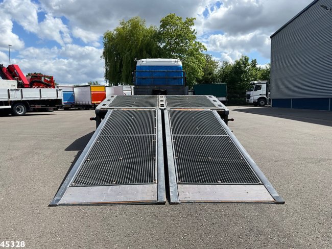 Scania  P 410 8x2 Euro 6 Retarder Autotransporter met hydraulische oprijrampen (8)