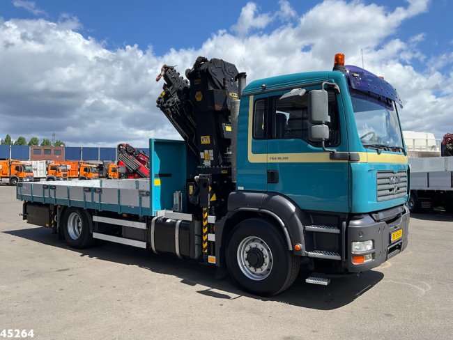 MAN  TGA 18.310 4X4H Manual Palfinger 36 Tonmeter laadkraan Just 226.172 km! (4)