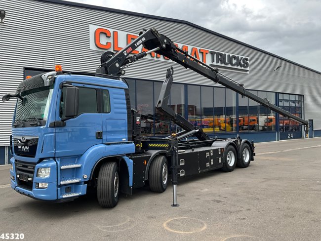 MAN  TGS 35.500 8x4 Euro 6 Hiab 30 Tonmeter laadkraan Just 164.946 km! (0)