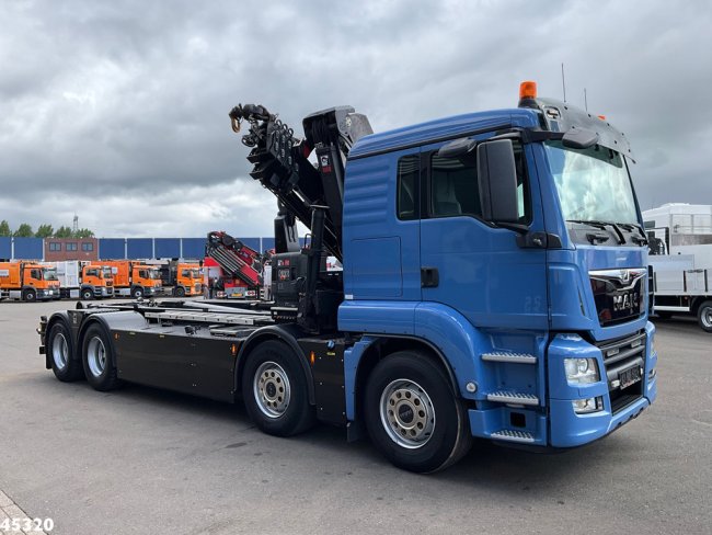 MAN  TGS 35.500 8x4 Euro 6 Hiab 30 Tonmeter laadkraan Just 164.946 km! (4)