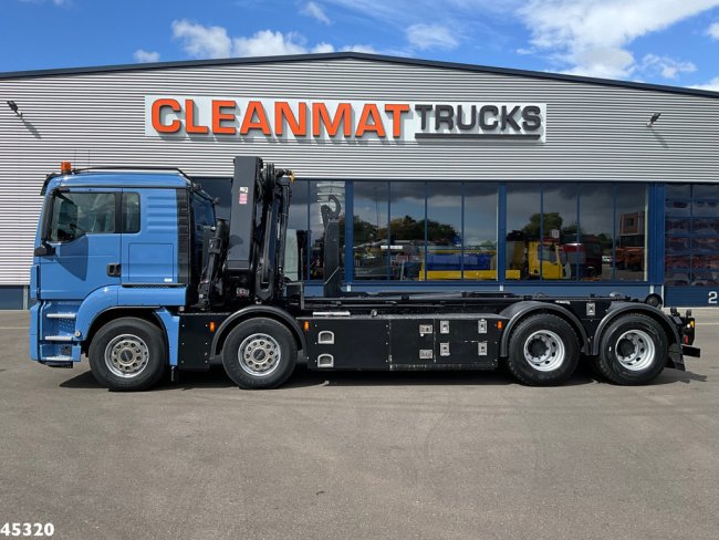 MAN  TGS 35.500 8x4 Euro 6 Hiab 30 Tonmeter laadkraan Just 164.946 km! (6)