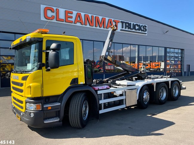 Scania  P 450 Euro 6 Hyvalift 26 Ton haakarmsysteem (0)