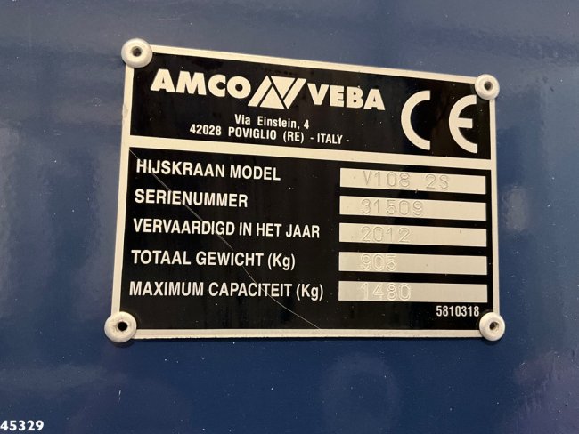 Volvo  FE 240 Euro 5 Amco Veba 10 Tonmeter laadkraan (19)