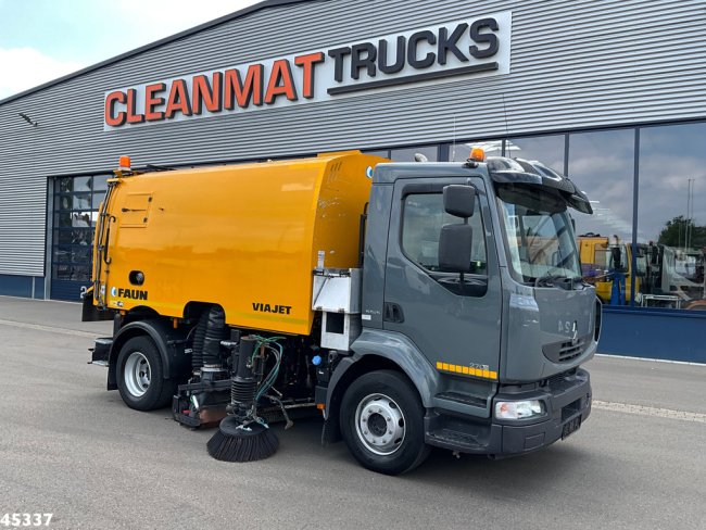 Renault  Midlum 270.15 Faun ViaJet 6 veegmachine Just 83.824 km! (1)