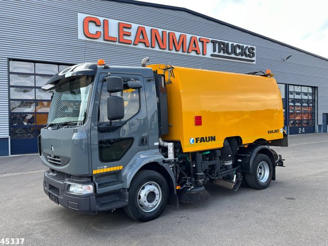 Renault  Midlum 270.15 Faun ViaJet 6 veegmachine Just 83.824 km! (3)