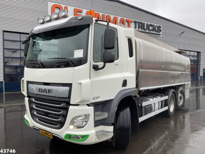 DAF FAN CF 450 Euro 6 RVS Milchtank