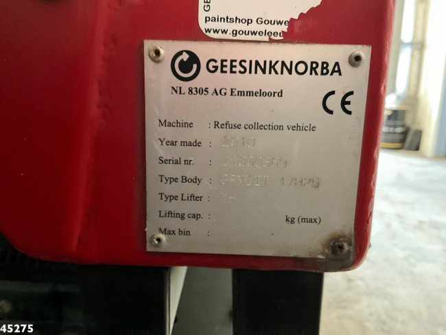 DAF  FAG 75 CF 250 Euro 5 Geesink 17m³ Just 178.701 km! (19)