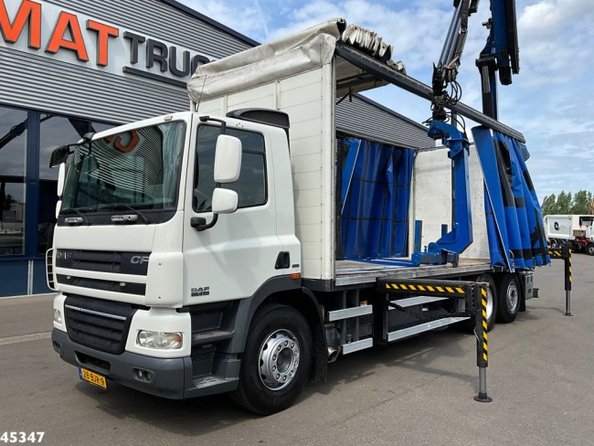 DAF  FAN 85 CF 410 Palfinger 29 Tonmeter laadkraan + Fly-Jib (10)