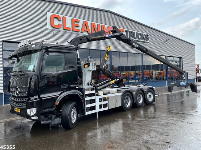Mercedes-Benz  Arocs 3540 8x4 Euro 6 HMF 19 Tonmeter Z-kraan Just 118.906 Km! (0)