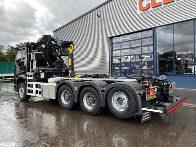 Mercedes-Benz  Arocs 3540 8x4 Euro 6 HMF 19 Tonmeter Z-kraan Just 118.906 Km! (1)
