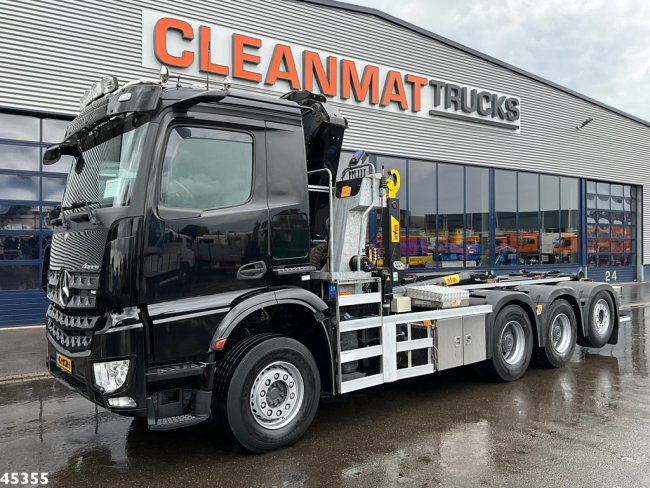 Mercedes-Benz  Arocs 3540 8x4 Euro 6 HMF 19 Tonmeter Z-kraan Just 118.906 Km! (5)
