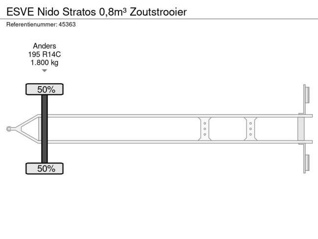 ESVE  Nido Stratos 0,8m³ Zoutstrooier (9)