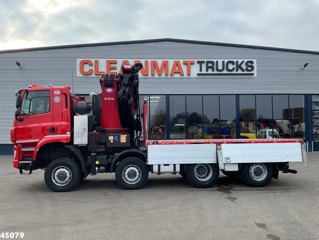 Tatra  T 158 8x6 Euro 6 HMF 85 Tonmeter laadkraan + Fly-Jib Just 147.844 km! (2)