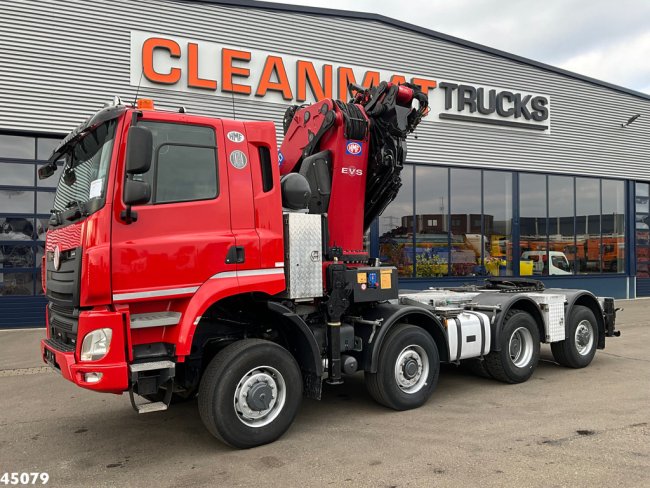 Tatra  T 158 8x6 Euro 6 HMF 85 Tonmeter laadkraan + Fly-Jib Just 147.844 km! (7)