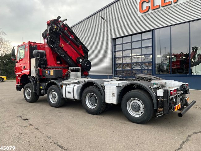 Tatra  T 158 8x6 Euro 6 HMF 85 Tonmeter laadkraan + Fly-Jib Just 147.844 km! (10)