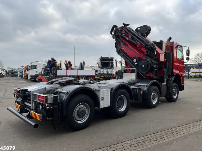 Tatra  T 158 8x6 Euro 6 HMF 85 Tonmeter laadkraan + Fly-Jib Just 147.844 km! (11)