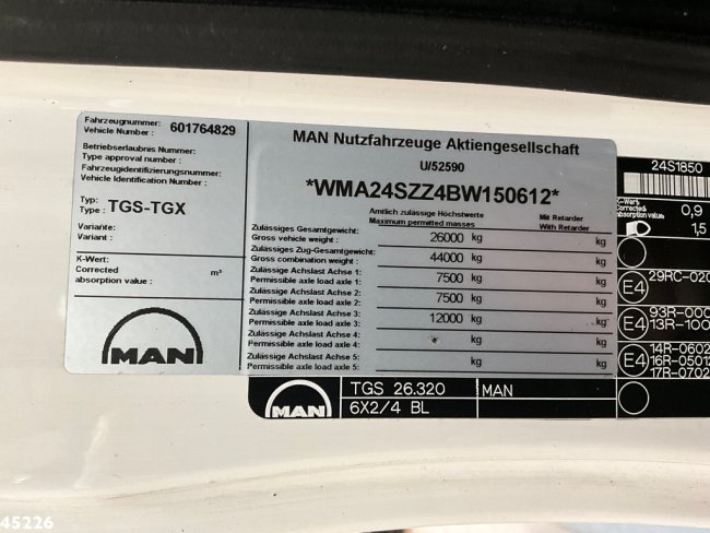 MAN  TGS 26.320 VDK 22m³ (22)