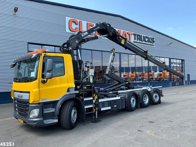 DAF  FAQ СF 400 8x2 Euro 6 Hiab 24 Tonmeter laadkraan Just 147.273 km! (0)