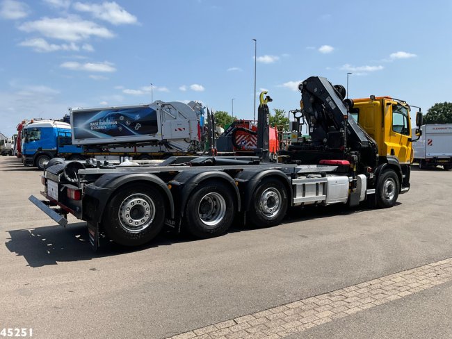 DAF  FAQ СF 400 8x2 Euro 6 Hiab 24 Tonmeter laadkraan Just 147.273 km! (4)