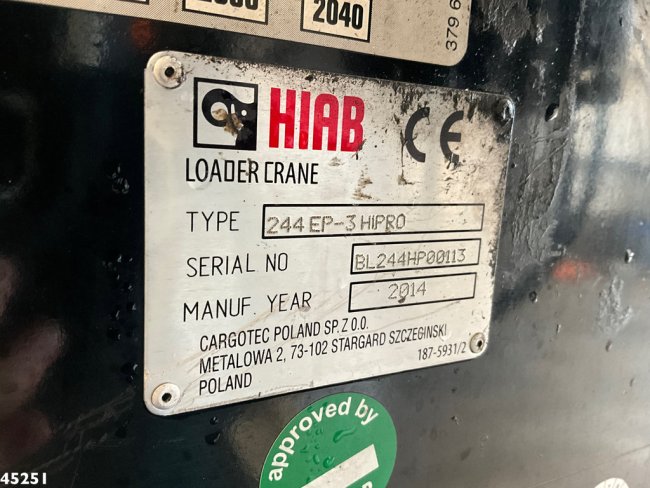DAF  FAQ СF 400 8x2 Euro 6 Hiab 24 Tonmeter laadkraan Just 147.273 km! (23)
