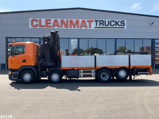 Scania  G 450 Euro 6 HMF 60 Tonmeter laadkraan + Fly-Jib (2)