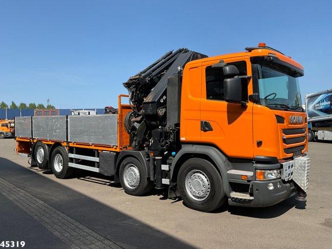 Scania  G 450 Euro 6 HMF 60 Tonmeter laadkraan + Fly-Jib (8)