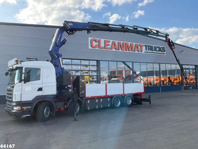 Scania  R 480 Amco Veba 95 Tometer laadkraan + Fly-Jib (0)