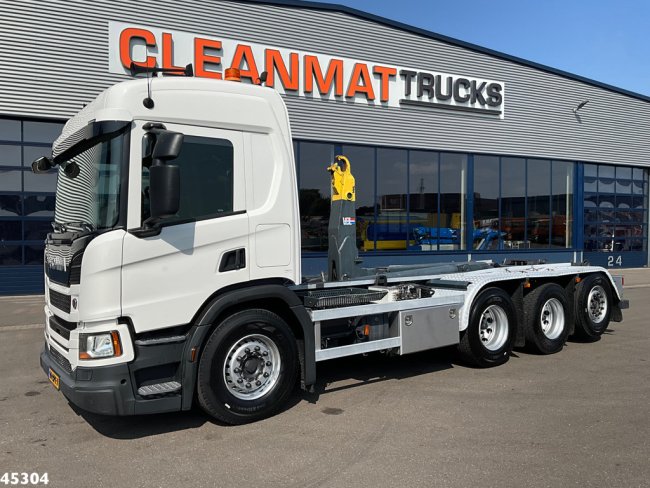 Scania  P 450 8x4 VDL 25 Ton haakarmsysteem Just 172.088 km! (1)