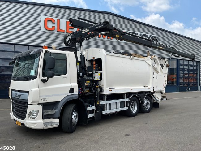 DAF  FAN CF 290 Euro 6 Hiab 21 Tonmeter laadkraan (0)