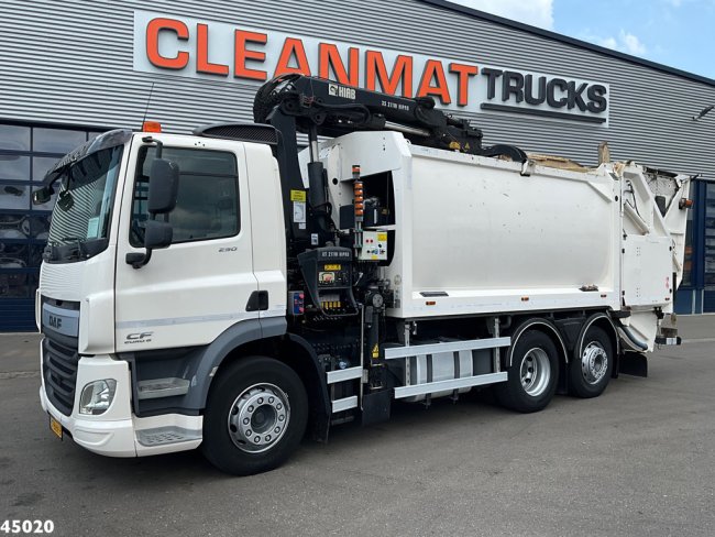 DAF  FAN CF 290 Euro 6 Hiab 21 Tonmeter laadkraan (1)