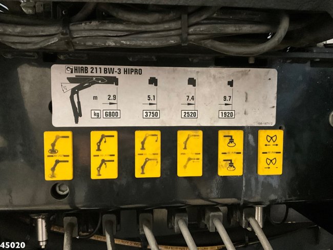 DAF  FAN CF 290 Euro 6 Hiab 21 Tonmeter laadkraan (8)