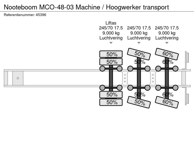 Nooteboom  MCO-48-03 Machine / Hoogwerker transport (14)