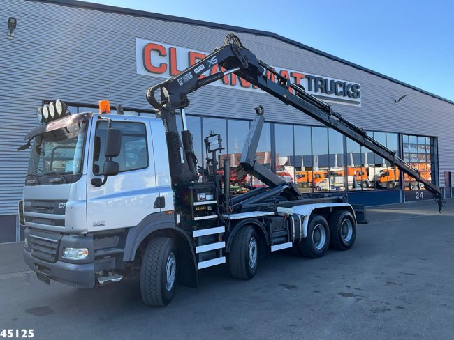 DAF  FAD 85 CF 460 8x4 Hiab 16 Tonmeter laadkraan (0)
