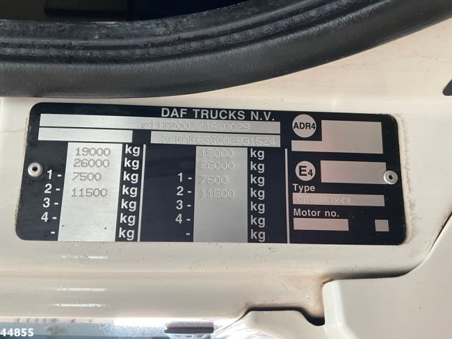 DAF  FA 65 CF 250 Hiab 8 Tonmeter laadkraan (22)