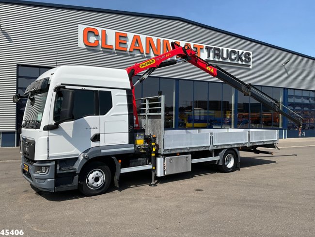 MAN  TGL 12.220 Euro 6 Palfinger 11 Tonmeter laadkraan Just 54.870 km! (0)