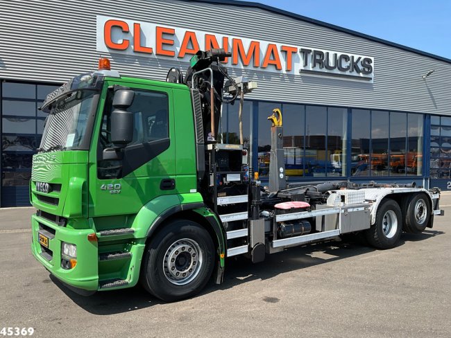 Iveco  Stralis AD260S42Y HMF 20 Tonmeter laadkraan (1)