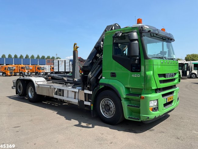 Iveco  Stralis AD260S42Y HMF 20 Tonmeter laadkraan (2)