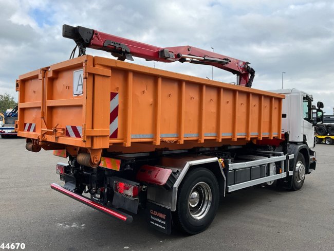 Scania  P 320 HMF 12 Tonmeter Z-kraan + Kipper 11m³ (6)