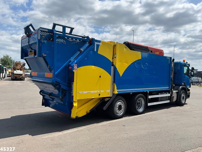 Scania  P 280 Geesink / VSA Palfinger 23 Tonmeter laadkraan (3)